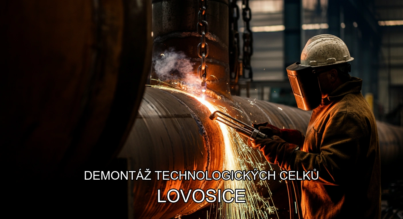 Demontaz technologickych celku Lovosice